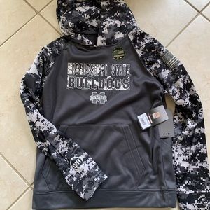 Mississippi State Bulldogs Colosseum Youth OHT Military Hoodie